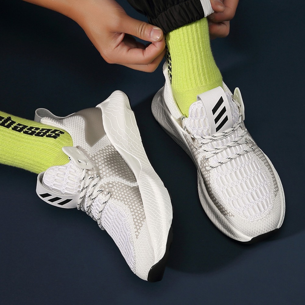 New Men's Flying Woven Breathable Summer Fashion Trendy Casual Sports Shoes